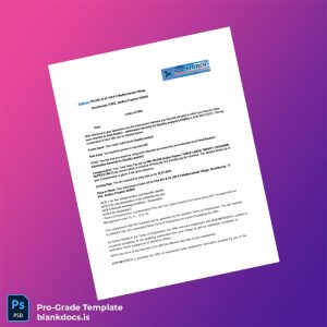 Blank Acn Infotech Employment Verification Letter Template (Word/PDF) Document Preview - BlankDocs