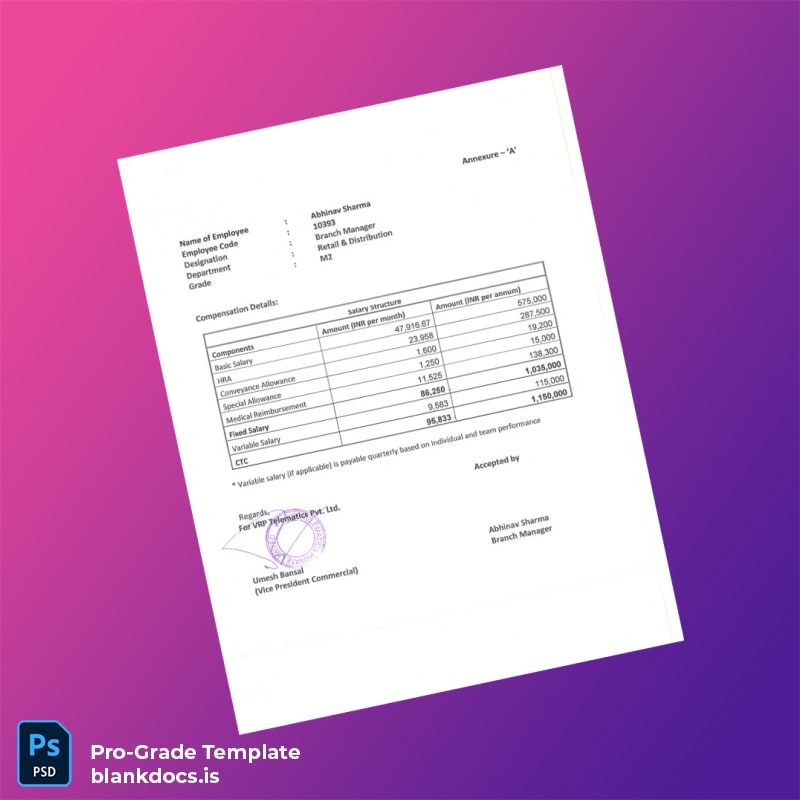 Blank Appointment Letter Template in Word and PDF formats page 5 Document Preview - BlankDocs