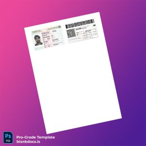 Blank Bangladesh Issuing Authority Registration Certificate Template (Word/PDF) Document Preview - BlankDocs