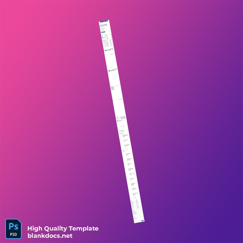 Canada BMO Bank Statement Template in Word and PDF formats