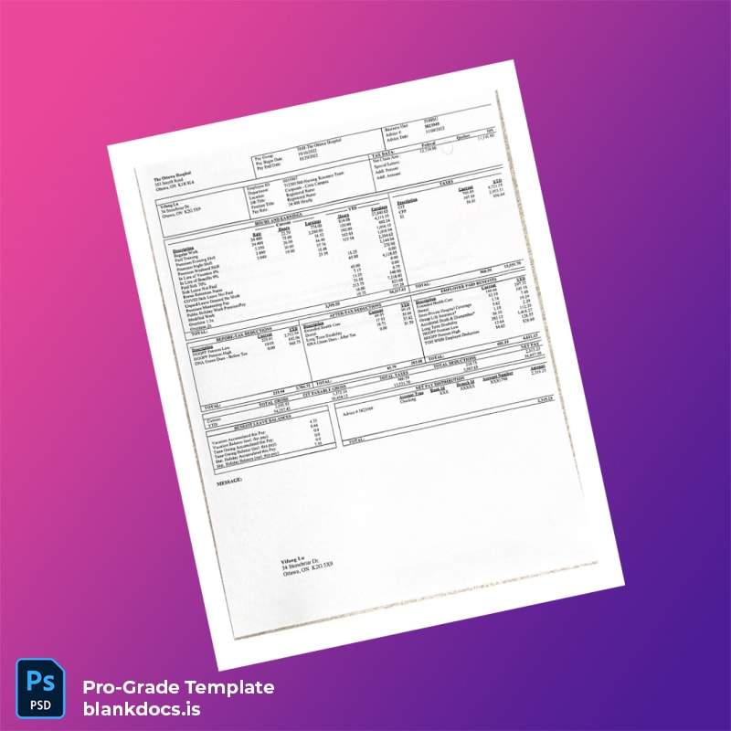 Blank Canada OINP Employment Verification Letter Template in Word and PDF formats page 4 Document Preview - BlankDocs