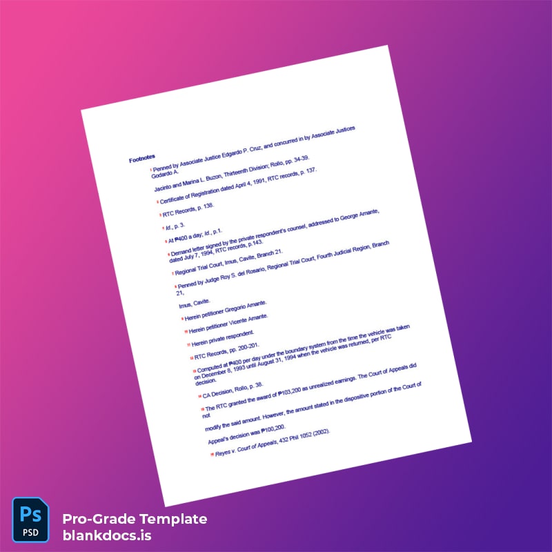 Blank Certificate of Registration Template in Word and PDF formats page 6 Document Preview - BlankDocs
