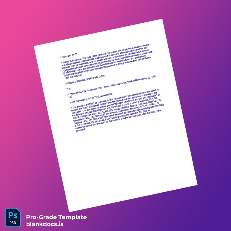 Blank Certificate of Registration Template in Word and PDF formats page 7 Document Preview - BlankDocs