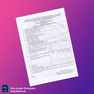 Blank Employment Certificate by the Registration Trade Union Document Preview - BlankDocs