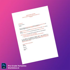 Blank Employment Reference Letter Template (Word/PDF) Document Preview - BlankDocs