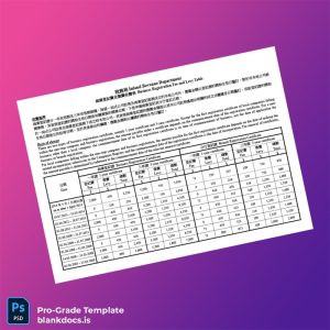 Blank Hong Kong Companies Registry Business Registration Certificate Template (Word/PDF) Document Preview - BlankDocs