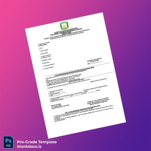 Blank India Agartala Municipal Corporation Birth Registration Certificate Template (Word/PDF) Document Preview - BlankDocs