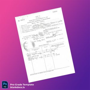 Blank India Bombay Shops Registration Certificate Template (Word/PDF) Document Preview - BlankDocs