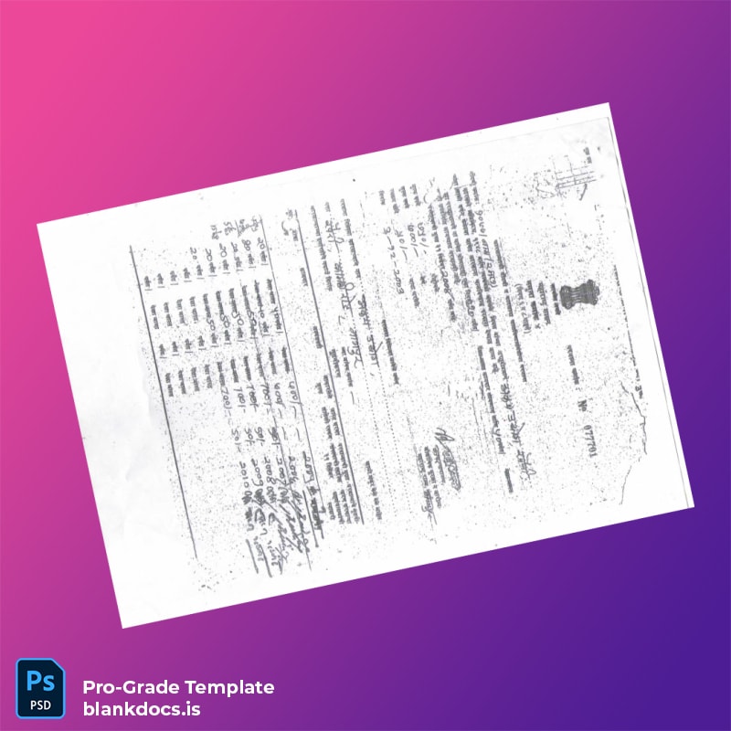 Blank India Bombay Shops Registration Certificate Template in Word and PDF formats page 2 Document Preview - BlankDocs