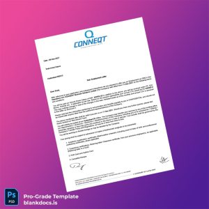 Blank India CONNEQT Business Solutions Limited Employment Verification Letter Template (Word/PDF) Document Preview - BlankDocs