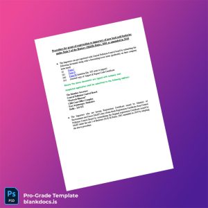 Blank India Central Pollution Control Board Registration Certificate Template (Word/PDF) Document Preview - BlankDocs