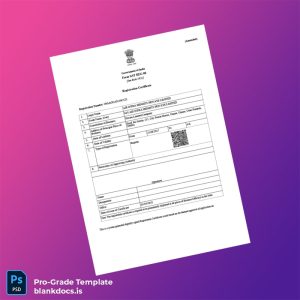 Blank India Companies House Registration Certificate Template (Word/PDF) Document Preview - BlankDocs
