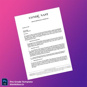 Blank India Condé Nast Employment Verification Letter Template (Word/PDF) Document Preview - BlankDocs