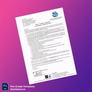 Blank India Dilip Buildcon Limited Employment Verification Letter Template (Word/PDF) Document Preview - BlankDocs