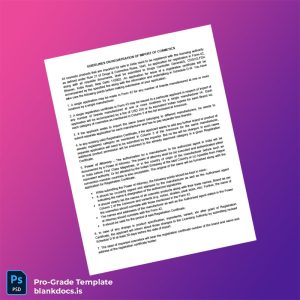 Blank India Drugs Controller General of India Cosmetic Import Registration Certificate Template (Word/PDF) Document Preview - BlankDocs