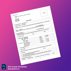 Blank India Electrostal Steels Limited Employment Verification Letter Template (Word/PDF) Document Preview - BlankDocs