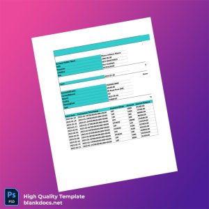 India Finvu Bank Statement Template in Word and PDF formats