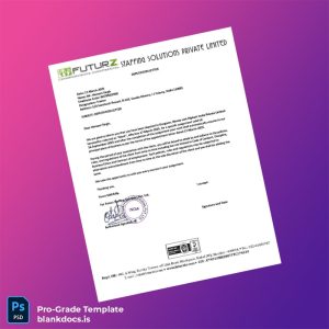 Blank India Futurz Staffing Solutions Pvt Ltd Appointment Letter With Deputation Template (Word/PDF) Document Preview - BlankDocs