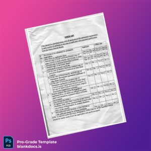Blank India Government Permanent Registration Checklist Template (Word/PDF) Document Preview - BlankDocs