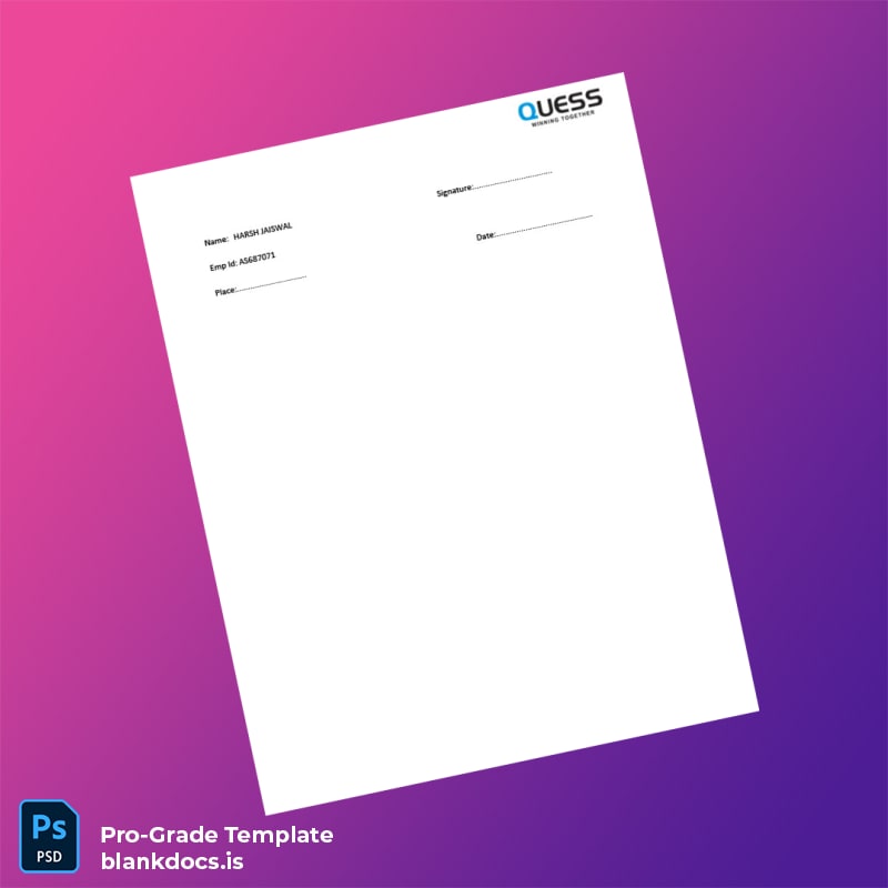 Blank India Harsh Jaiswal Salary Certificate Template in Word and PDF formats page 6 Document Preview - BlankDocs