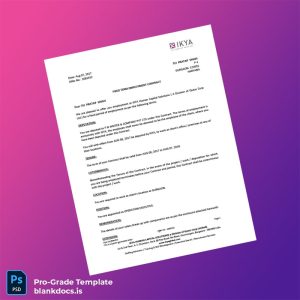 Blank India IKYA Human Capital Solutions Employment Verification Letter Template (Word/PDF) Document Preview - BlankDocs