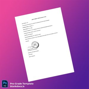 Blank India KANAVUKOODAM ARCHITECTS Employment Verification Letter Template (Word/PDF) Document Preview - BlankDocs