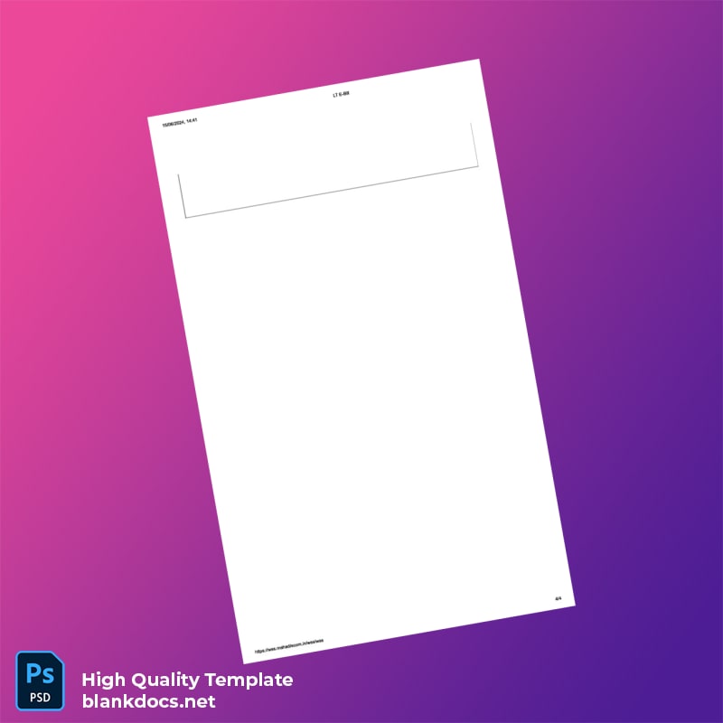 India Maharashtra State Electricity Distribution Co Ltd Editable Utility Bill Template in Word and PDF formats page 4