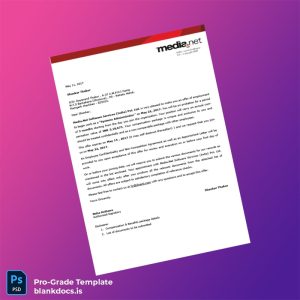 Blank India Media Net Software Services India Pvt Ltd Employment Verification Letter Template (Word/PDF) Document Preview - BlankDocs