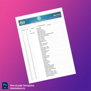 Blank India MeeSeva Services Registration Certificate Template (Word/PDF) Document Preview - BlankDocs