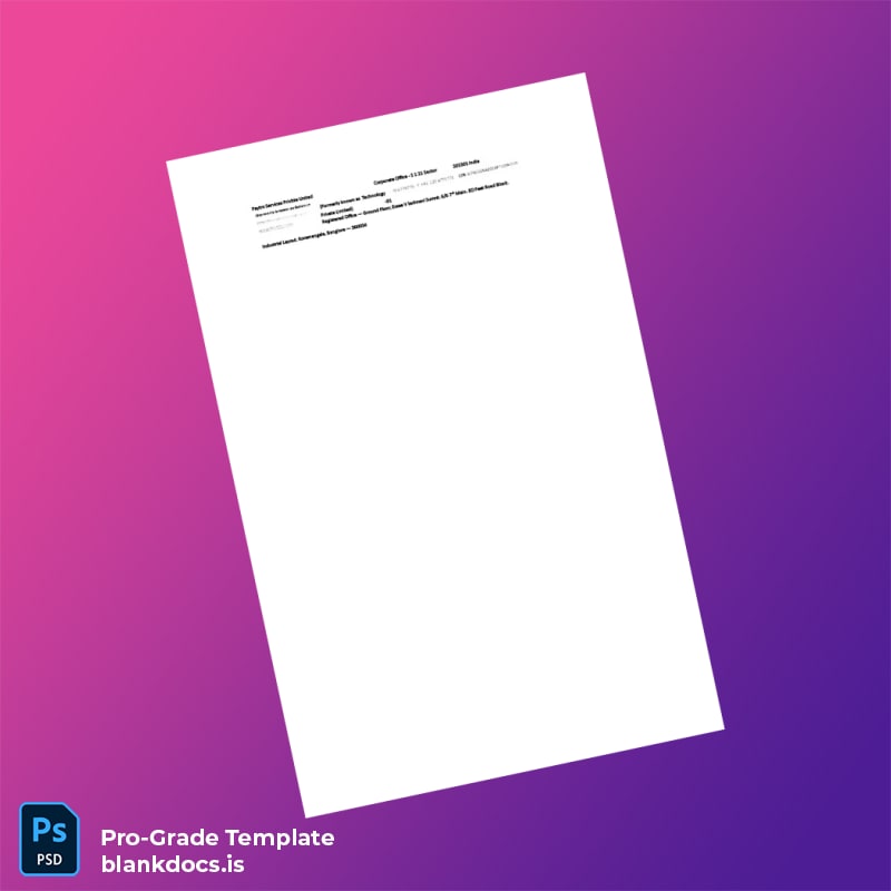 Blank India Paytm Employment Verification Letter Template in Word and PDF formats page 2 Document Preview - BlankDocs