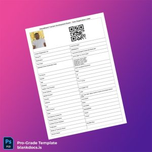 Blank India Uttarakhand Tourism Development Board Yatra Registration Letter Template (Word/PDF) Document Preview - BlankDocs