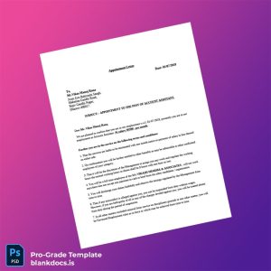 Blank India Vikash Sharma and Associates Employment Verification Letter Template (Word/PDF) Document Preview - BlankDocs