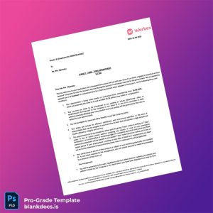 Blank India Workex Solutions Employment Verification Letter Template (Word/PDF) Document Preview - BlankDocs