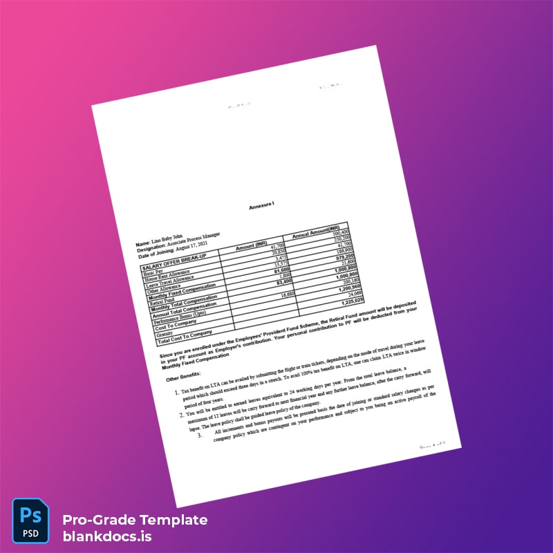 Blank India eClerx Services Ltd Employment Verification Letter Template in Word and PDF formats page 4 Document Preview - BlankDocs