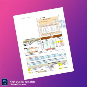 Indonesia Bank Nasional Indonesia Bank Reconciliation Template in Word and PDF formats