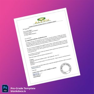 Blank Jamaica Aleph Latin America and Caribbean Limited Employment Verification Letter Template (Word/PDF) Document Preview - BlankDocs