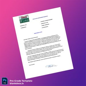 Blank Mauritius TESCO LOTUS SUPER MARKET Employment Verification Letter Template (Word/PDF) Document Preview - BlankDocs