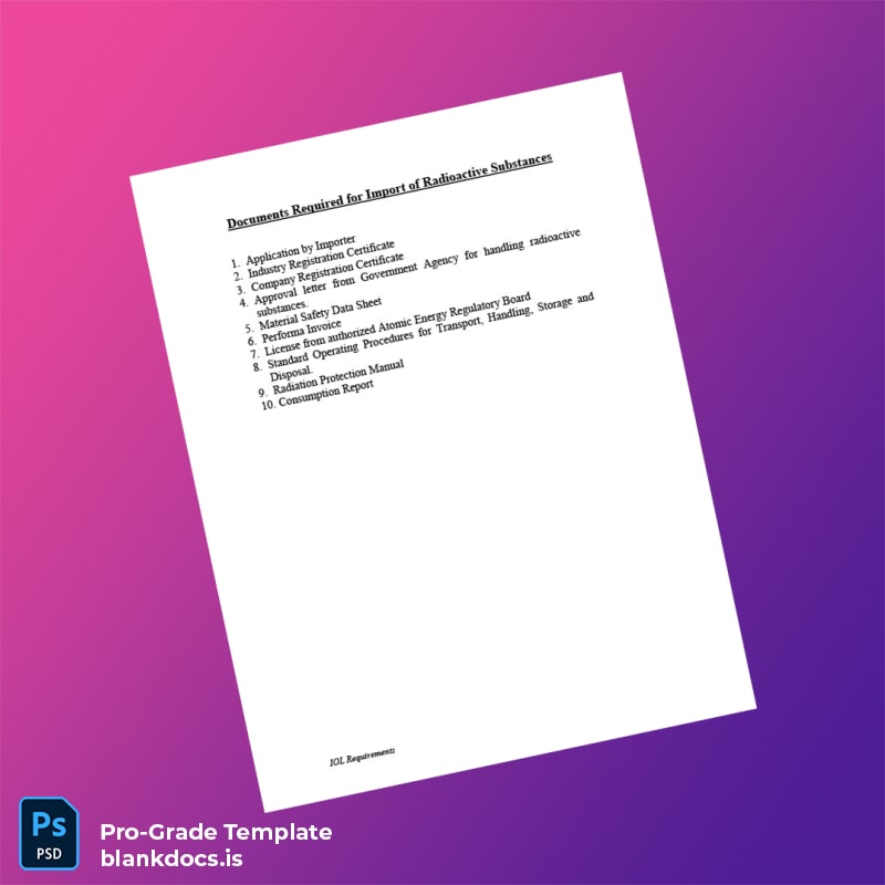 Blank Nepal Ministry of Commerce Company Registration Checklist Template in Word and PDF formats page 8 Document Preview - BlankDocs