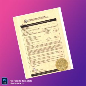 Blank Philippines DENR Certificate of Scrap Buyer s Registration Template (Word/PDF) Document Preview - BlankDocs
