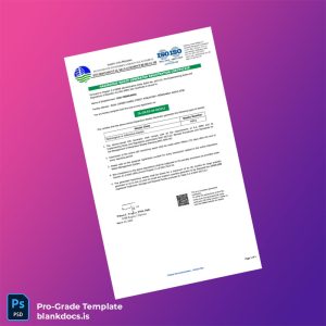 Blank Philippines Environmental Management Bureau Hazardous Waste Generator Registration Certificate Template (Word/PDF) Document Preview - BlankDocs