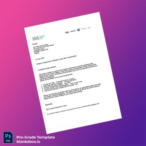 Blank Philippines Regus Service Centre Employment Verification Letter Template (Word/PDF) Document Preview - BlankDocs