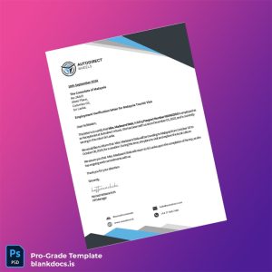 Blank Sri Lanka Autodirect Wheels Employment Verification Letter Template (Word/PDF) Document Preview - BlankDocs