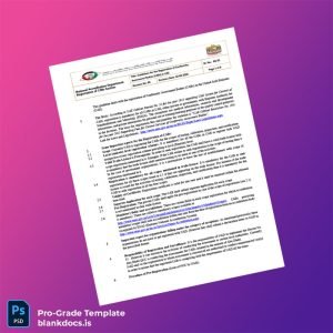 Blank UAE National Accreditation Department Registration Certificate Template (Word/PDF) Document Preview - BlankDocs