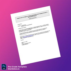 Blank United States Company_Organization Name Employment Verification Letter Template (Word/PDF) Document Preview - BlankDocs