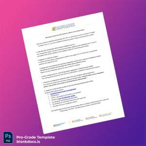 Blank United States Employer Verification Letter Template (Word/PDF) Document Preview - BlankDocs