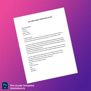 Blank United States FlanBTQ LLC Proof of Employment Letter Template (Word/PDF) Document Preview - BlankDocs