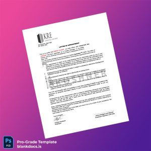 Blank United States Kushner Real Estate Group Employment Verification Letter Template (Word/PDF) Document Preview - BlankDocs