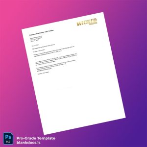 Blank United States Wicked Remodeling Employment Verification Letter Template (Word/PDF) Document Preview - BlankDocs