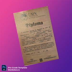 Blank Angola Universidade Mandume Ya Ndemufayo Bachelor of Science in Information Technology Template Document Preview - BlankDocs