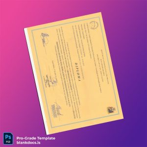 Blank Brazil Centro Estadual de Educação Profissional em Gestão e Tecnologia da Informação Technical Diploma Template Document Preview - BlankDocs